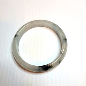 Vintage natural  stone round bangle bracelet